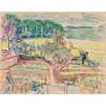 thumbnail image 3 of Magnus Enckell 18x15 Black Modern Framed Museum Art Print Titled - Garden (1910 - 1911), 3 of 5