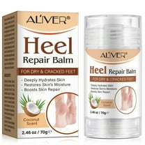 Aliver Cracked Heel Balm, Dry Heel Eliminator, Heel Repair Balm for Dry Skin & Cracked Feet Hydration, 2.4 Oz