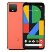 Google Pixel 4 G020M 64GB 5.7 inch Android (GSM Only, No CDMA) Factory Unlocked 4G/LTE Smartphone - International Version (Oh So Orange)