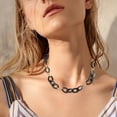 thumbnail image 3 of Collier Épais pour Femmes Collier Créatif Décoratif Collier Statement Collier de Chandail, 3 of 5