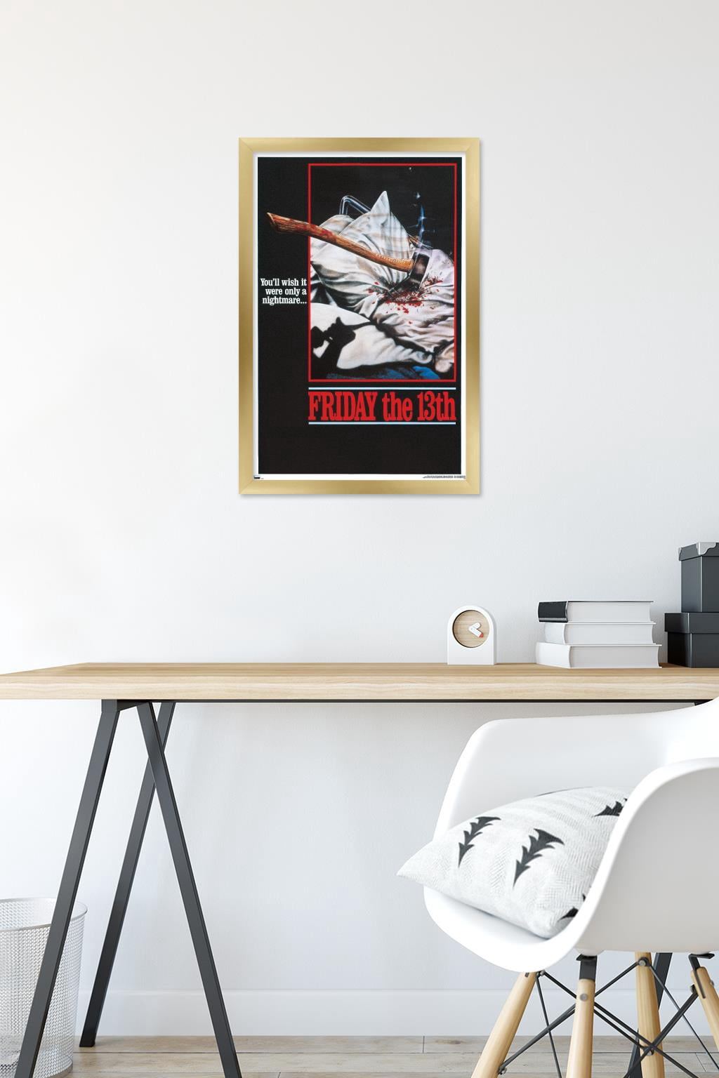 Friday The 13th - One Sheet Wall Poster, 14.725" x 22.375" Framed
