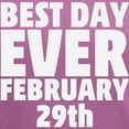 thumbnail image 3 of CafePress - Best Day Ever February 29Th Women's V Neck T Shirt - Women's V-Neck Dark T-Shirt, 3 of 4