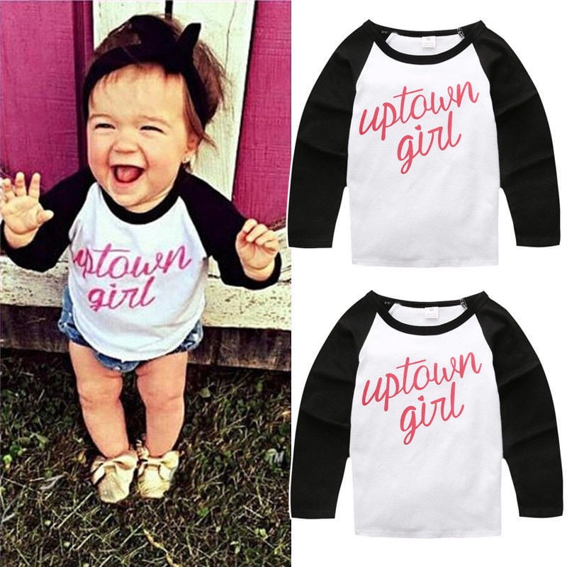 Hand in Hand Shirt Printed Infant Girl Flounced T Shirts Outfits for 2-6T Baby Girls Hand in Hand Shirt Printed Infant Girl Flounced T Shirts Outfits for 2-6T Baby Girls