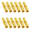 thumbnail image 1 of JoyTube Manguera de latón con conector de púas, empalmador de metales, unión de manguera de púas de 5/16 pulgadas, combustible, gas, agua y aire (paquete de 12), 1 of 4
