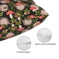 thumbnail image 5 of Disketp Pillow Covers Edgehog And Mushrooms Pattern Throw Pillow Case Cushion Covers,Cushion For Bedroom,Couch,Home-20"X30", 5 of 8