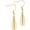 Gold, variant on Tiny Crystal / Heart / Teardrop Stainless Steel Cremation Earring for Women Keepsake Memorial Urn Jewelry for Ashes of Loved Ones