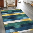 thumbnail image 3 of Rectangle Rug 3x5Ft Soft Indoor Throw Rugs Carpets for Living Dining Bedroom Kids Room Non-Slip Playroom Crawl Rug Floor Mats, 3 of 9