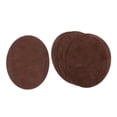 thumbnail image 4 of Rongfmy 6x Patchs Thermocollants Réparation Coudière Genou Appliqué Ovale Marron, 4 of 6