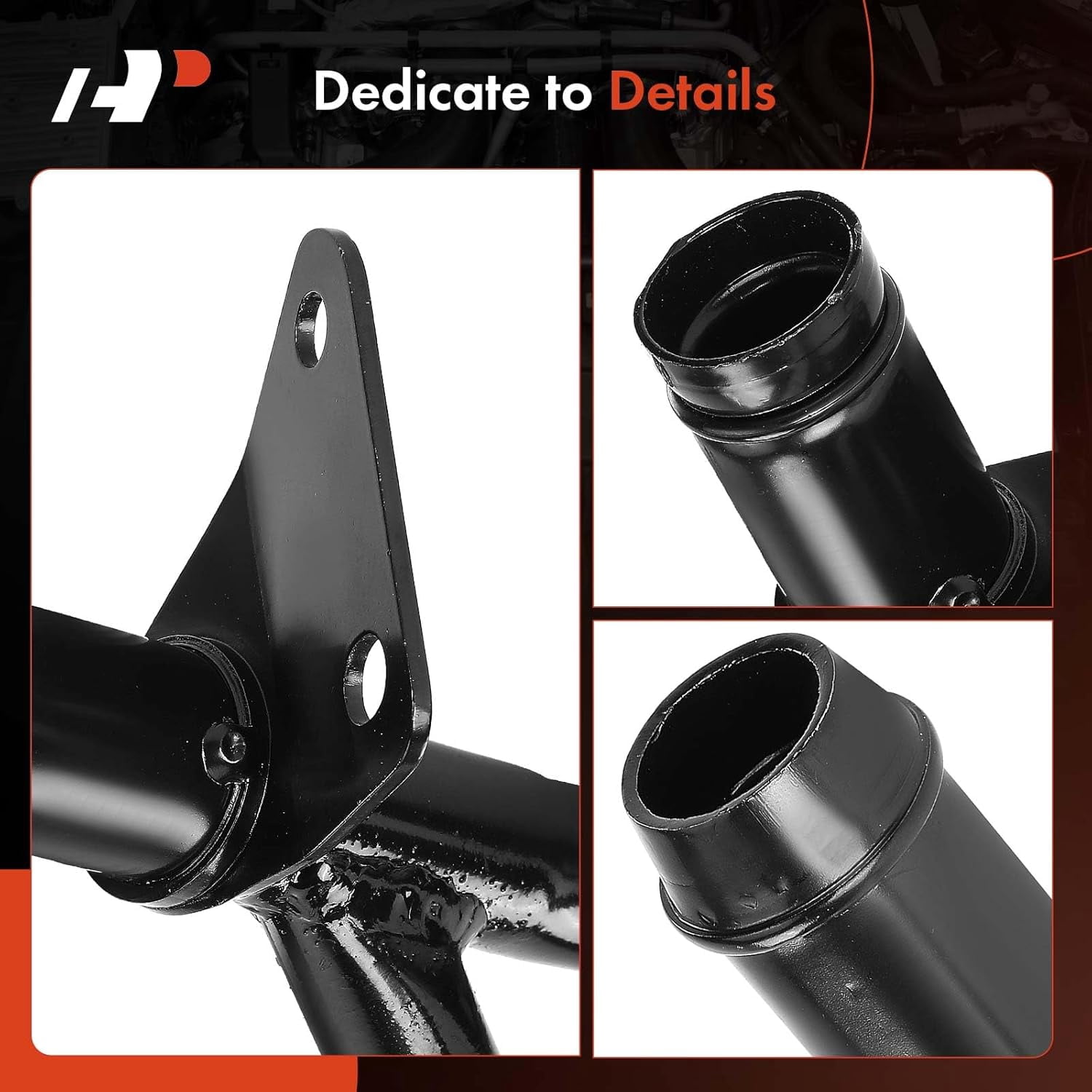 A-Premium HVAC Heater Hose Pipe Line Assembly with Clamps Compatible with Ford F-150 F150, E-250 Econoline, E-150 Econoline, E-150 Econoline Club Wagon, 1997-1998, 4.2L