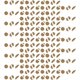 thumbnail image 3 of Pegatinas de pared de galletas, 165 unidades, dibujos animados de galletas, vinilo, impermeables, bricolaje, pegatinas de pared de comida, decoraciones para cocina, panadería, tienda de galletas,, 3 of 6