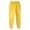 Yellow, variant on HBFAGFB Casual Pants for Men Going Out Lightweight Comfortable Work Trousers with Pockets Pink Size XL