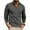 V-Grey1133, variant on FEIFLY Men's Casual Polo Shirts Golf Shirts for Work Athletic Long Sleeve Classic Plaid Button Tees With Pockets Solid Color Soft Dailywear