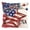 A, variant on 4th of July Patriotic Stars Stripes Throw Pillow Cover, 20 x 20 Inch Polka Dots Independence Day Memorial Day America Flag Decor Cushion Case for Sofa Couch