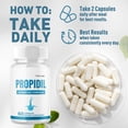 thumbnail image 4 of Propidil Advanced Formula Healthy Hair Support Supplement Propi Dil 120 Capsules, 4 of 6