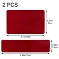 thumbnail image 3 of vlrwzc 2Pcs Reflective Warning Patch High-Visibility Velcro Badges Backpack Patch Arm Badge for Cycling Hiking Mountaineering, 3 of 7