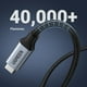 thumbnail image 3 of Cable de Extensión USB C UGREEN 1M Negro 3.1 Gen 2 10Gbps para Video 4K 60Hz y Carga Rápida 100W, 3 of 9