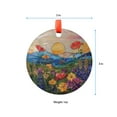 thumbnail image 5 of Wildflowers Sun catcher, Sunset Ornament Style Window Hangings, Wall Decor, Housewarming Gift, Home Decor, Window Hanger, 2025, Holiday Decoration, 2025, Seasonal Holiday Decor,, 5 of 5
