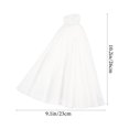 thumbnail image 4 of KAKOWELY Vestido de novia para muñeca, pequeño y decorativo, accesorio para fotos. Mini vestido de novia para muñeca., 4 of 5