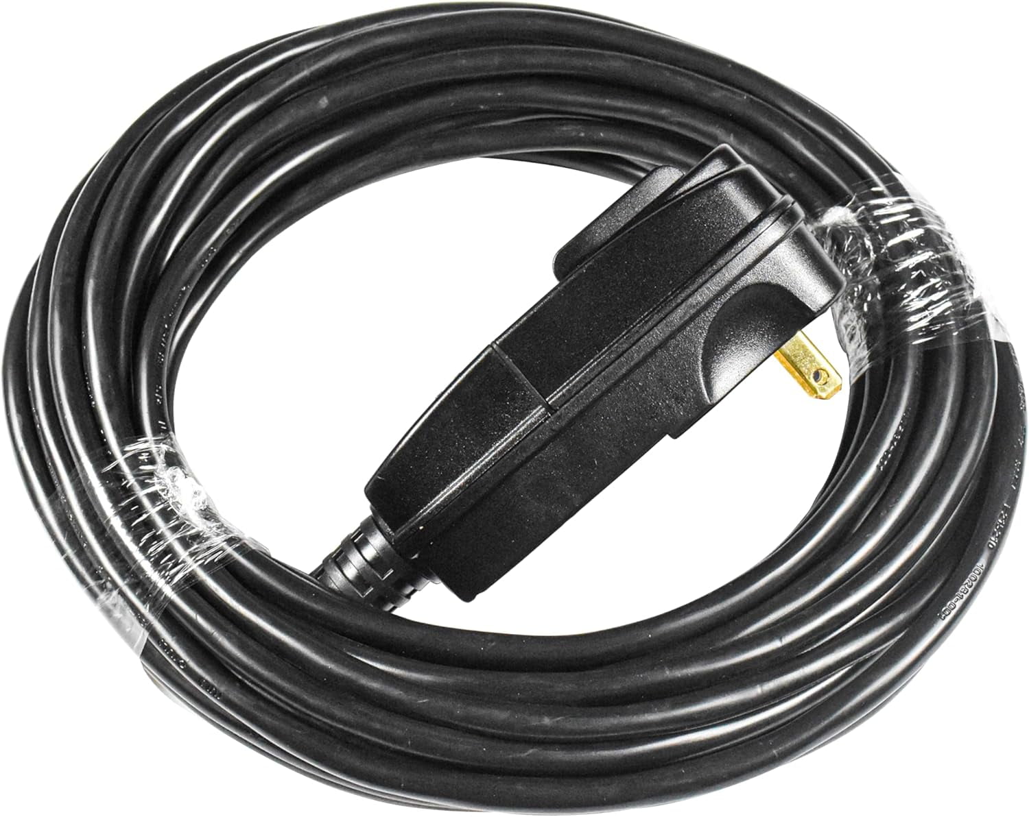 HQRP GFCI AC Power Cord Replacement for Ryobi, Homelite, Ridgid, Troy-Bilt, Echo, Powerstroke, Workforce, Blackmax Electric Pressure Washer 290426022, 2-Prongs, 36 ft, UL Listed