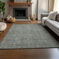 thumbnail image 6 of Addison Rugs Mayfield Washable Transitional Bohemian Gray Rectangle Rug, 9' x 12', 6 of 6