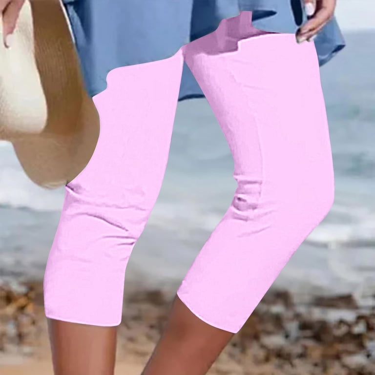 Pantalon Fitness Capris Compress Pink Sun Activewear - Brésil - Neuf L/XL