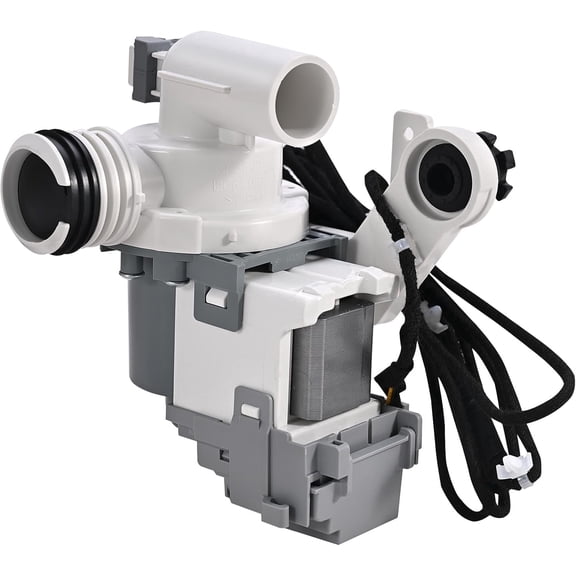 Washer Drain Pump Assembly, Replacement Part for Samsung Top Load Washing Machine, Compatible with WA45H, WA48H, WA50K, WA52J, WA40J | Replaces DC97-19289F
