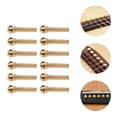 thumbnail image 2 of 12pcs Guitar String Pin Electric Guitar Tuning Pegs Brass Guitar Bridge Pin, 2 of 8