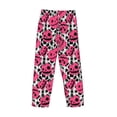thumbnail image 3 of Lsque Halloween Pumpkins Print Men's Pajama Pants, Lounge Pant - Comfortable Home Wear,Elastic Waistband, Stylish Design-Small, 3 of 9