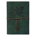 thumbnail image 1 of Loose-leaf Refillable Notebook Lightweight Portable Notebook for Travelers Writers  Red A6, 1 of 8
