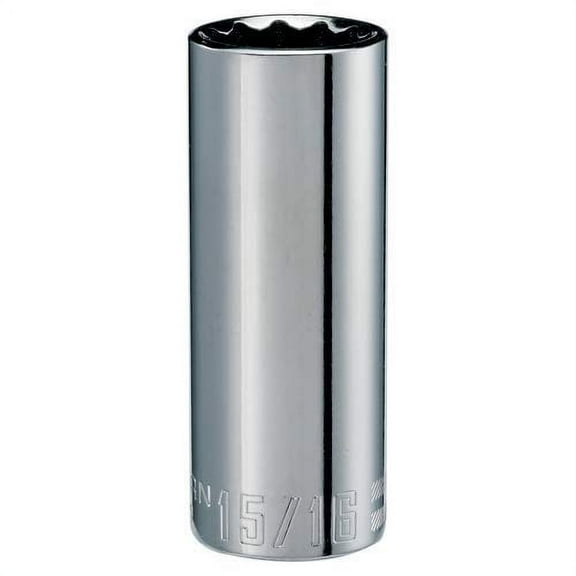 Craftsman Sockets, 1/2" Drive 15/16" 12 Point SAE CMMT47529