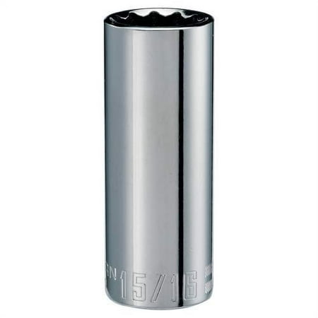 UPC: 0885911588676 | CRAFTSMAN Deep Socket SAE 1/2-Inch Drive 15/16-Inch 12-Point (CMMT47529)