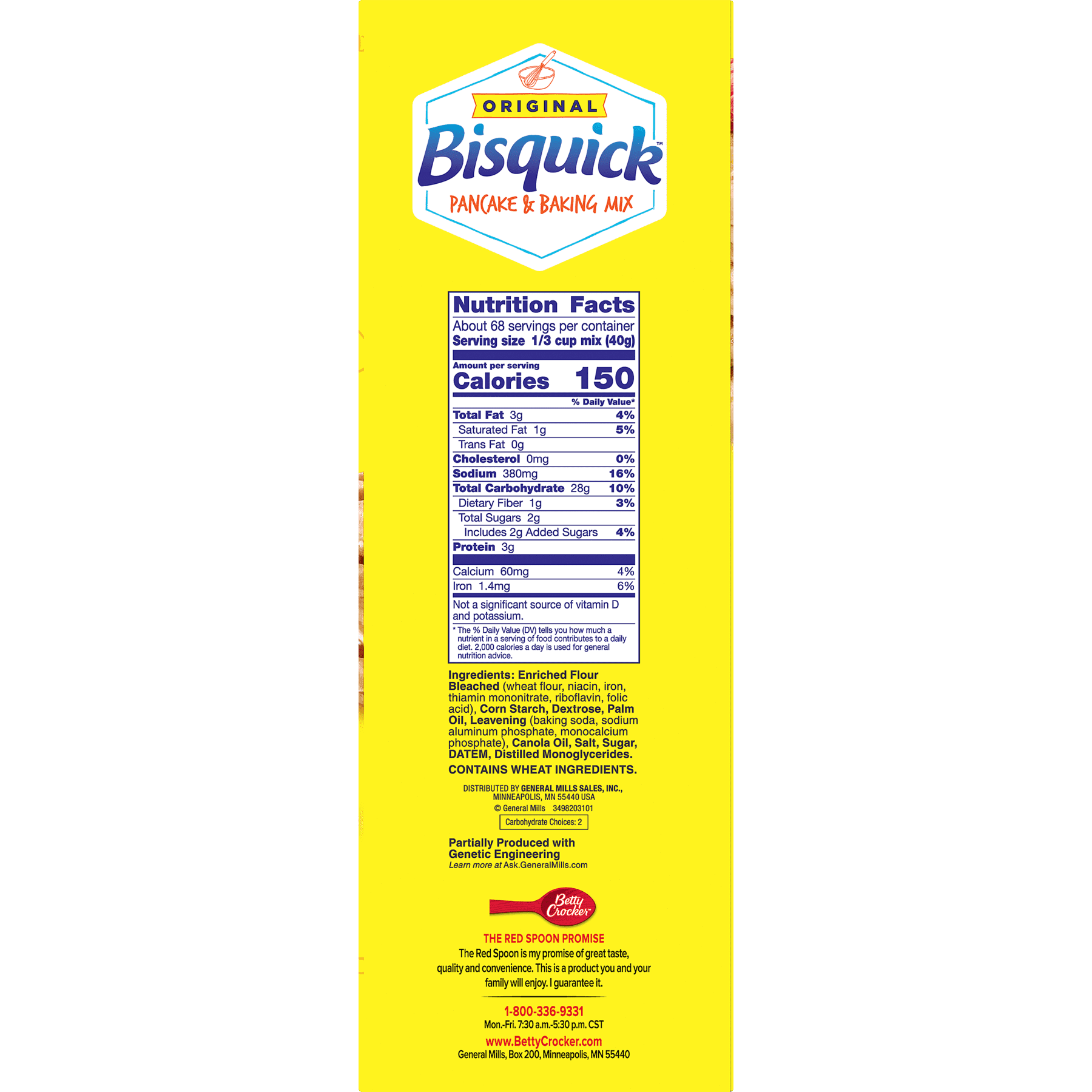 Bisquick Original Pancake and Baking Mix, 96 oz
