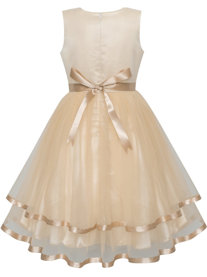 Flower Girl Dress Ivory Wedding Party Bridesmaid Dress 4 Years - Walmart.com Flower Girl Dress Ivory Wedding Party Bridesmaid Dress 4 Years - Walmart.com