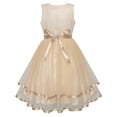 thumbnail image 3 of Flower Girl Dress Ivory Wedding Party Bridesmaid Dress 8 Years, 3 of 6