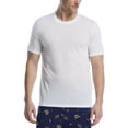 thumbnail image 3 of Ben Hogan Men's and Big Men's Short Set of Sleeve Solid Crew Shirt with Taco Tuesday Conversational Deluxe Touch Sleep Lounge Pant, Size S-2XL, 3 of 7