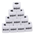 thumbnail image 1 of Board Game , Plastic 6 Sided 20Pcs Left Right Center  Game Set White  for Board Game, 1 of 7