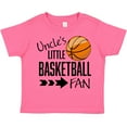 thumbnail image 3 of Inktastic Uncle's Little Basketball Fan Boys or Girls Toddler T-Shirt, 3 of 5