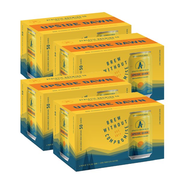 Athletic Brewing Company Craft NonAlcoholic Beer Upside Dawn Craft