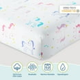 thumbnail image 4 of Wildkin Kids 100% Cotton Sheet Set for Boys and Girls - Twin (Unicorn), 4 of 9