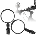 thumbnail image 3 of Khall Pair Round Rearview Mirror Safety Wide Angle Reflective Back Mirror Cycling Equipment for Bike Scooter,Handllebar Mirror,Bike Back Mirror, 3 of 8