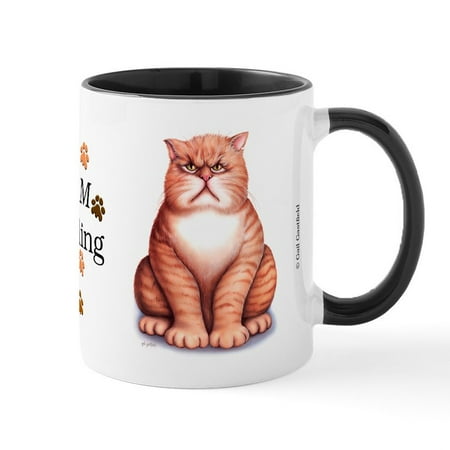 

CafePress - I AM Smiling Mug - 11 oz Ceramic Mug - Novelty Coffee Tea Cup