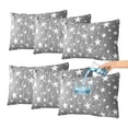 thumbnail image 1 of Amorosa 6 Piezas Fundas de Almohadas Impermeable de Triple Capa Funda de Almohada Sofá Transpirable Protector de AlmohadaI Lavable Máquina para Hogar Hotel Estrellas Estándar-50*80cm, 1 of 8