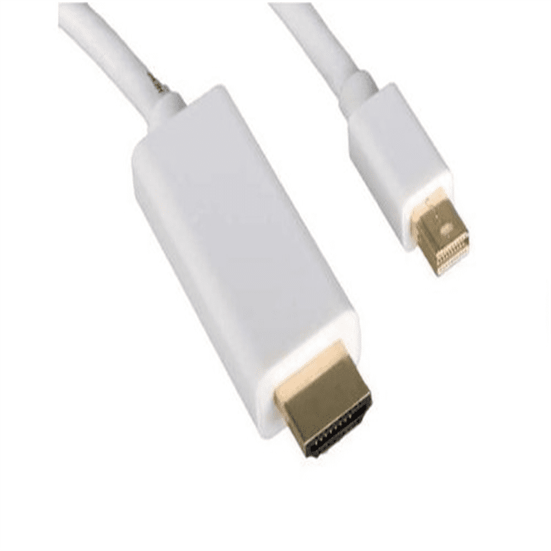 3ft (3 feet) mini displayport/thunderbolt to hdmi male to male cable with audio output for apple macbook, macbook pro, air, imac Walmart.com
