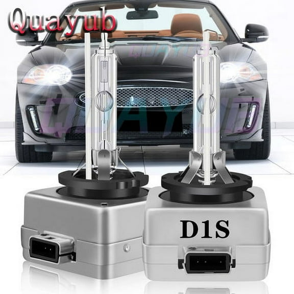 D1S HID Headlight Bulbs 35W White 6000k Bright For Jaguar XK 2007-2009