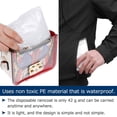 thumbnail image 4 of Family Rain Ponchos With Hoods & Drawstrings Secure & Convenient For Adults, 4 of 4
