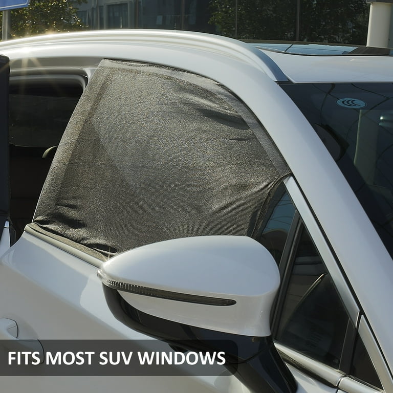 2pcs Car Window Sun Shade for SUVs Portable Sun Protection Front