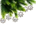 thumbnail image 3 of Wooden Snowflake With Scenic Ornament - Set of 12, 3 of 3