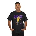 thumbnail image 2 of Los Angeles Dalton Knecht #4 3 Point shot tired game Basketball Cartoon Unisex Heavy Cotton Tee-KBDK001-Black-M, 2 of 3