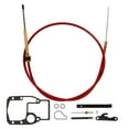 thumbnail image 3 of Kit De Montaje De Cable De Cambio, Cuerda De Alambre De PVC, Metal Antienvejecimiento, Fácil De Instalar, Herramientas De Ajuste De Cable De Cambio Duraderas 18-2245 Para Barco ZAQW Shift Cable Adjustment Tools, 3 of 8