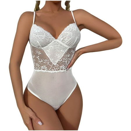 

JeashCHAT Plus Size Lingerie for Women Sexy Lingerie Sexy Lace Tease Backless Pajamas Home Clothes